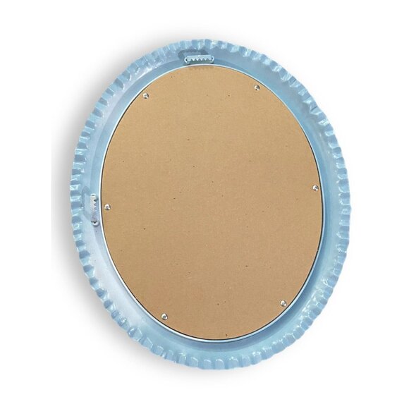 Vintage Burwood Wall Pocket Decor Set MCM Basket Sconces & Mirror - Picture 6 of 7